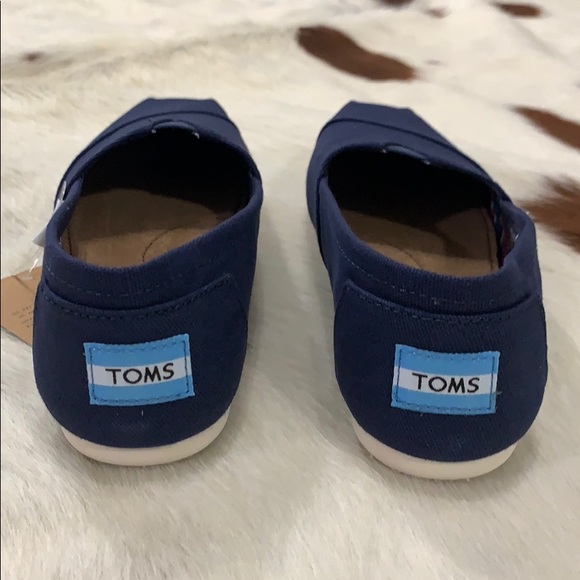 NWT• TOM’S Classic Navy Alpargata Venice Coll - Picture 8 of 12